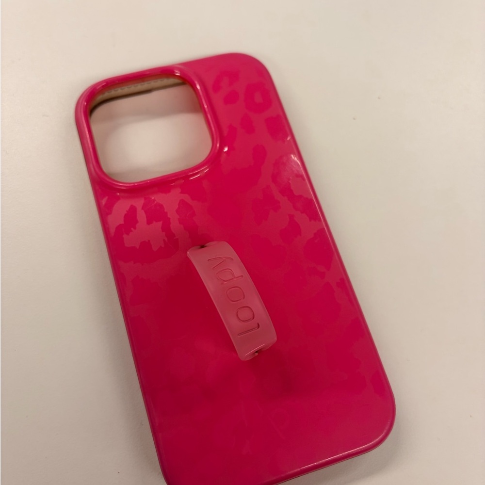 Loopy Case Pink Phone Case iPhone 14plus